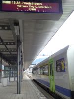 Spiez, Abfahrt nach Zweisimmen