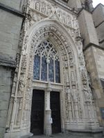 Lausanne, Eingangsportal Kathedrale