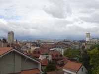 Lausanne, Blick vom Kathedralvorplatz