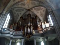 Lausanne, Orgel in der Franziskanerkirche