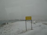 Wasserscheide am Berninapass