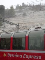Bernina Express am Berninapass