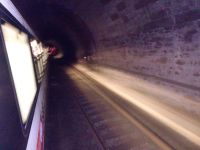 Gotthard Panorama Express - Langsamfahrstelle zur Baugeschichte