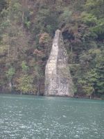 Schillerstein im Vierwaldstättersee