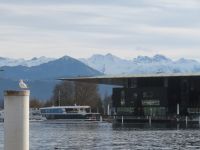 053 Luzern - Blick  zum KKL und in die zentralschweizer Alpen