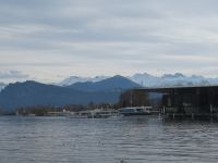 054 Luzern - Blick  zum KKL und in die zentralschweizer Alpen