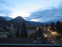 059 Interlaken - Blick von der Dachterrasse des Hotels zum Niesen
