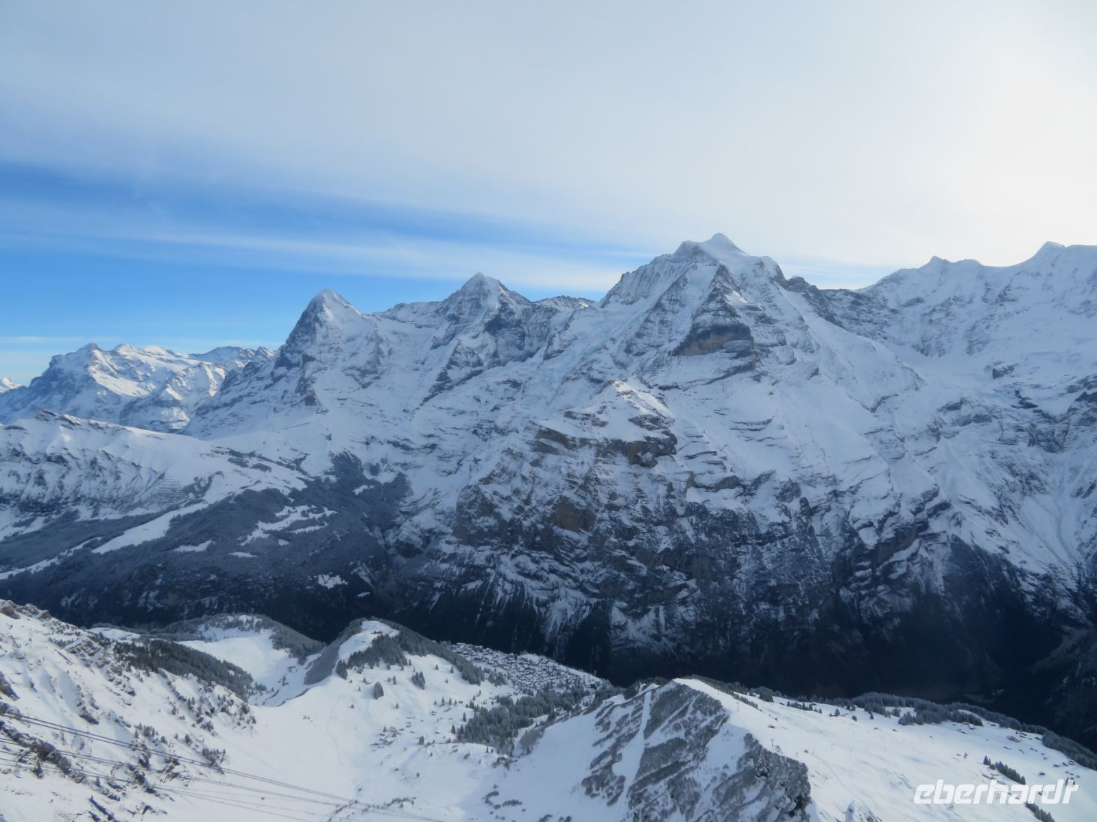 063 Schilthorn - Station Birg Aussichtsplattform Eiger, Mönch und Jungfrau