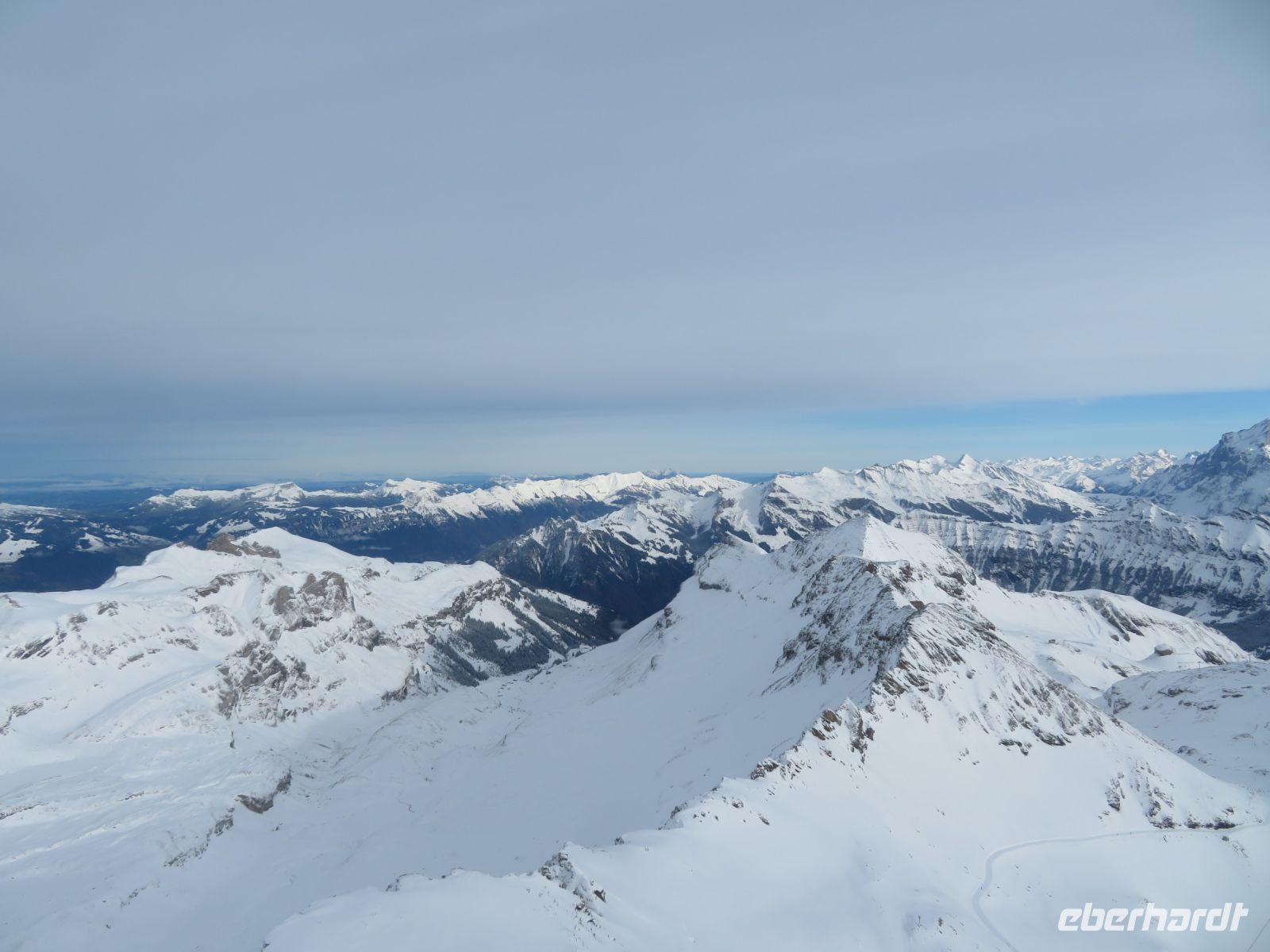 064 Schilthorn - Blick in die Berner Alpen