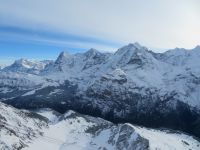 064 Schilthorn - Station Birg Aussichtsplattform Eiger, Mönch und Jungfrau