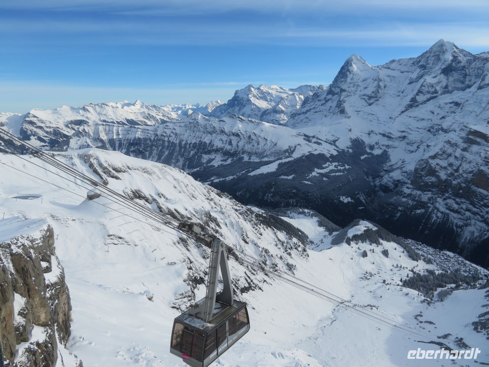 065 Schilthorn - Station Birg Aussichtsplattform Eiger, Mönch und Jungfrau