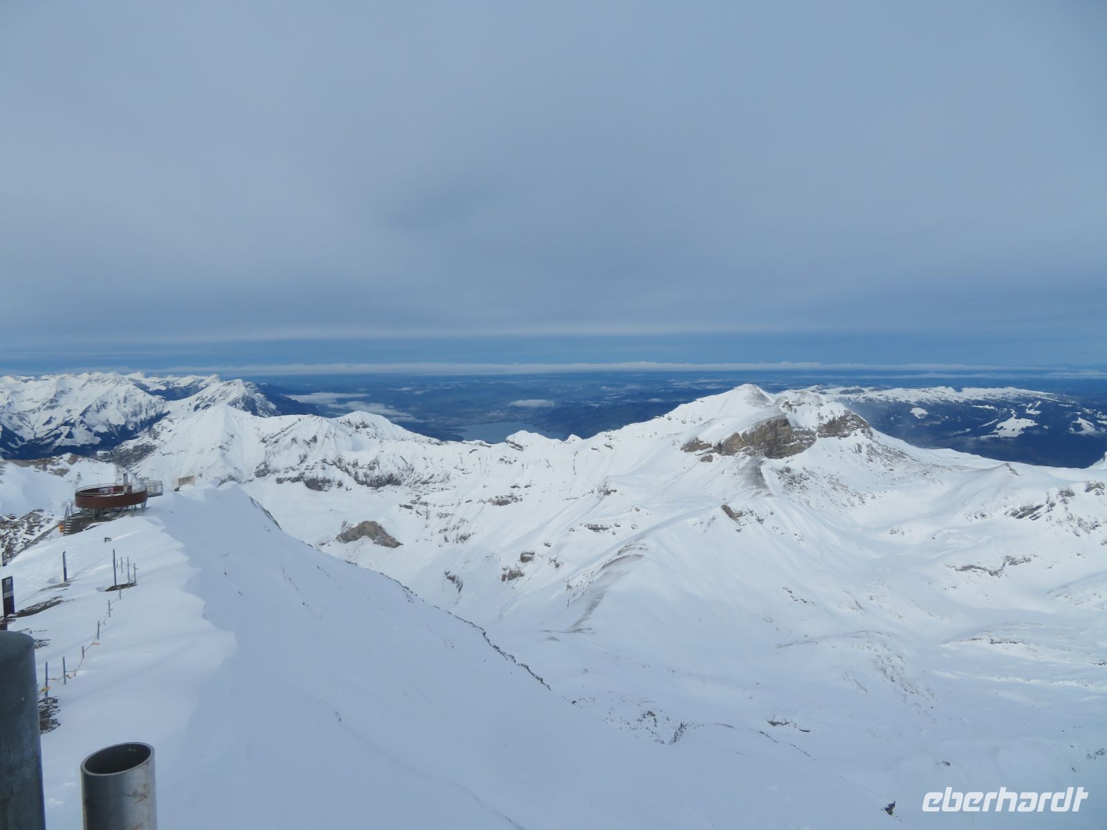 067 Schilthorn - Blick in die Berner Alpen
