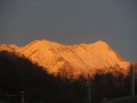 112 Interlaken - Blick zum Brienzer Rothorn im Abendlicht