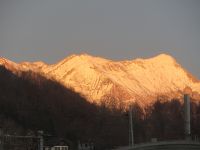 113 Interlaken - Blick zum Brienzer Rothorn im Abendlicht