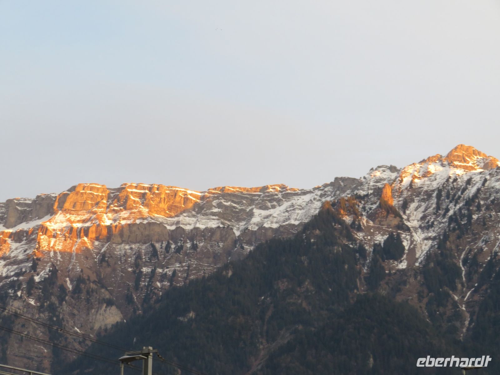 114 Interlaken - Abendstimmung über der Schynigen Platte