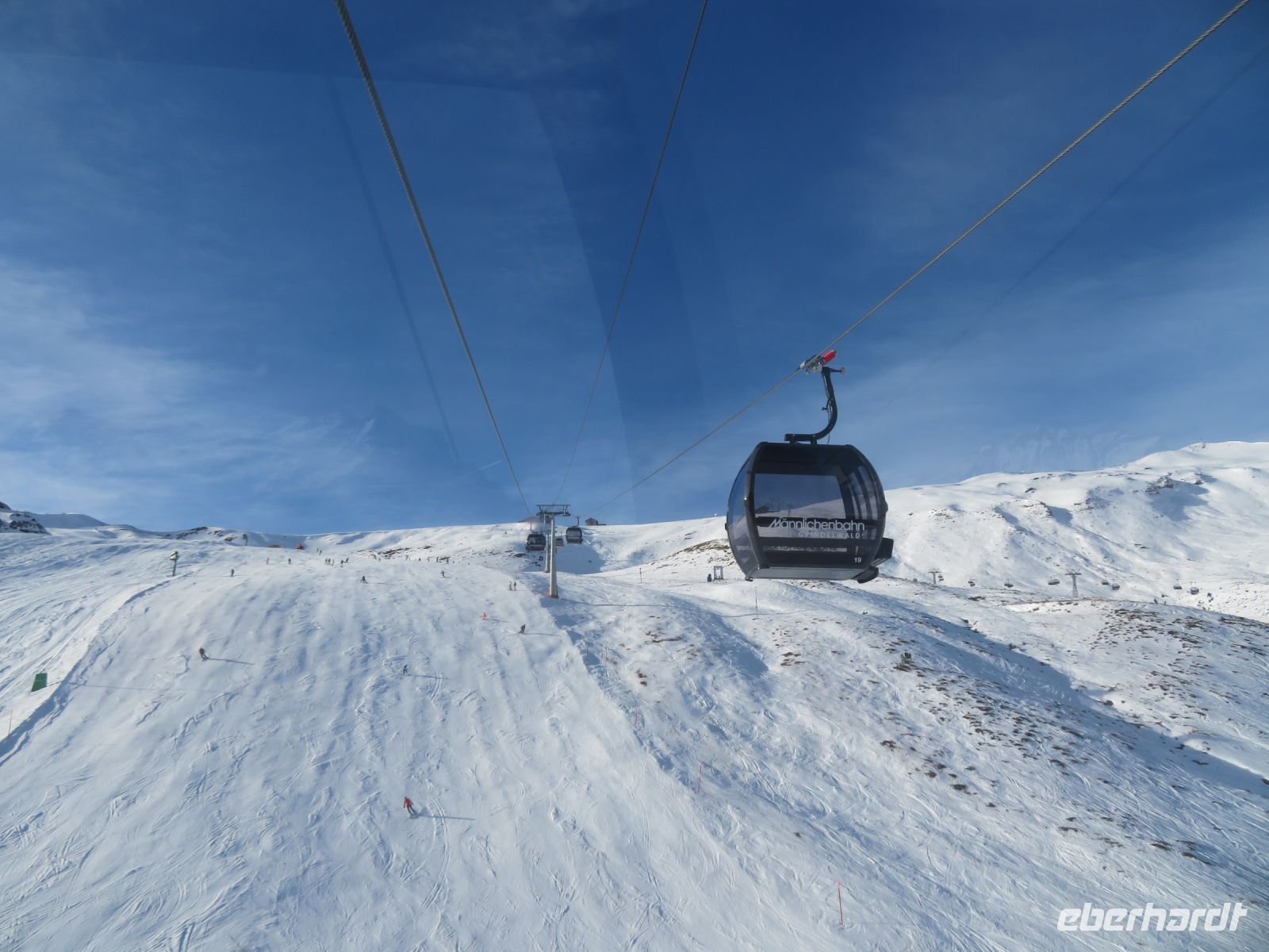 122 Männlichen - Fahrt mit der Gondelbahn