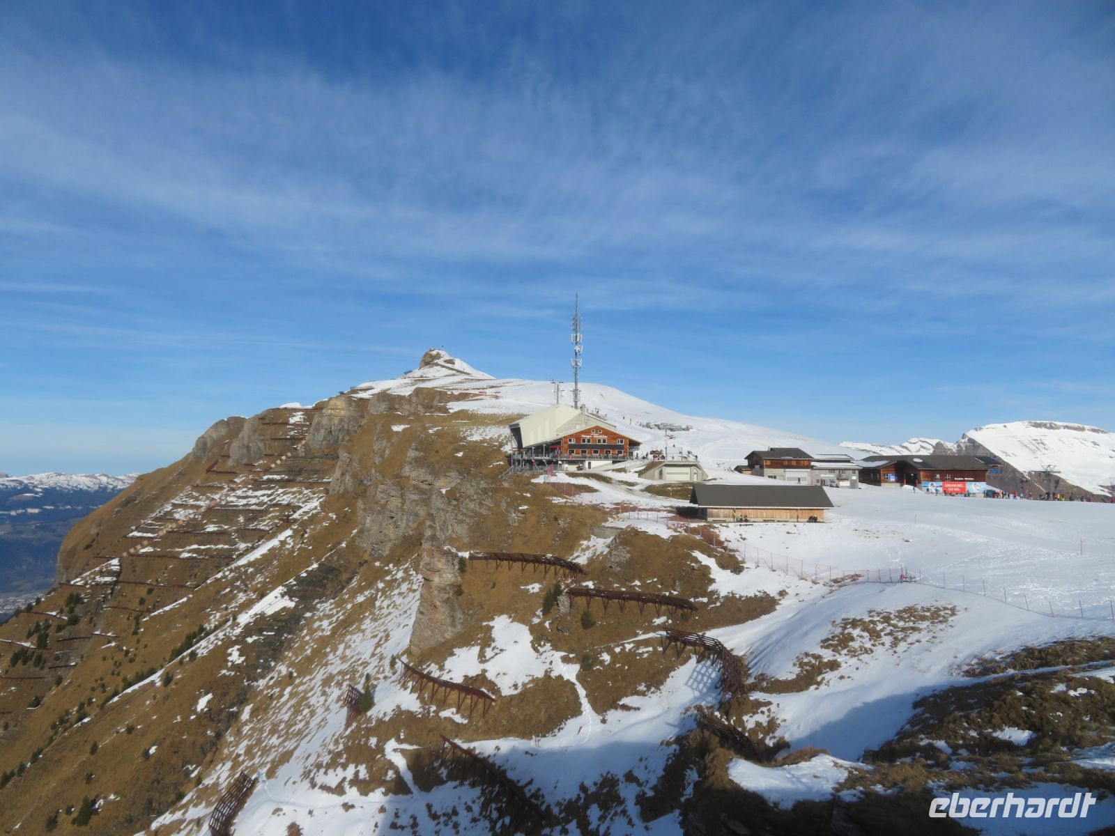 126 Männlichen - Blick zum Gipfel