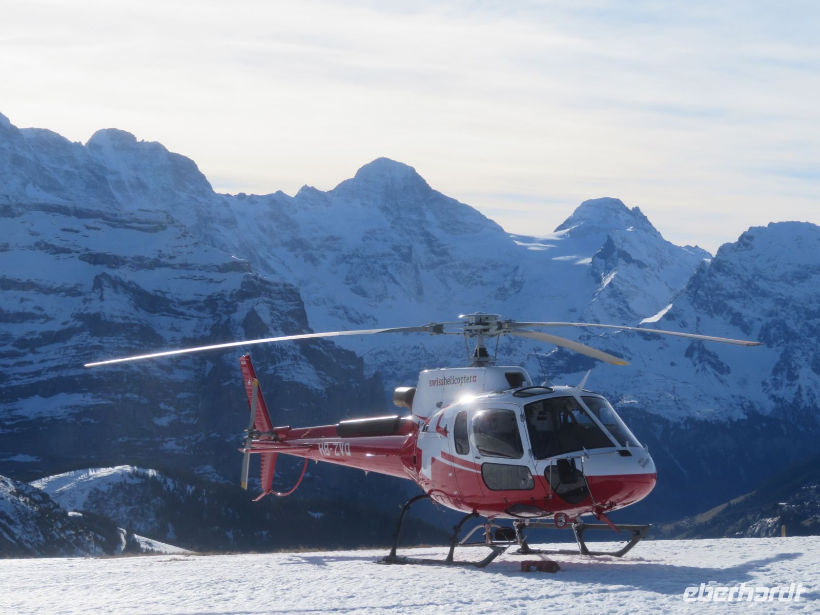 146 Auf dem Männlichen - Helicopter-Rundflüge 