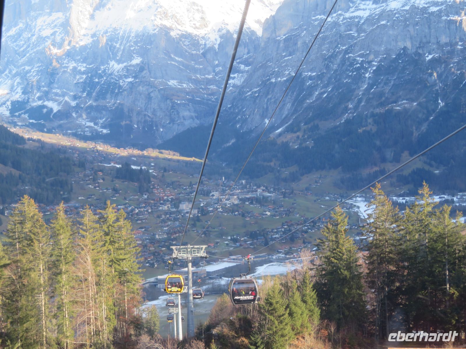 154 Talfahrt vom Männlichen nach Grindelwald 
