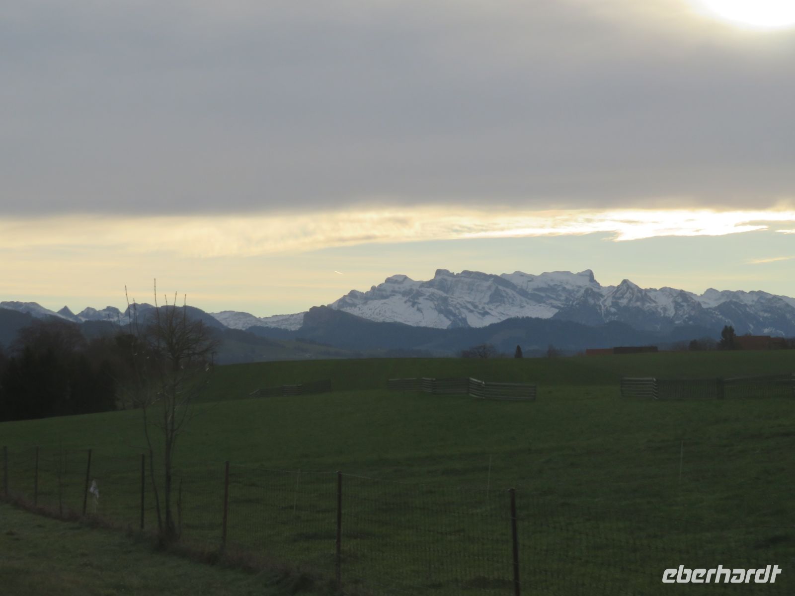 172 Morgenstimmung über den Glander Alpen