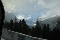 Blick zum Morteratschgletscher