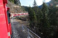 Auf der Fahrt nach Arosa