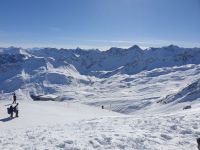 Herrliche Winterlandschaft, aber erst auf 2500m