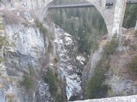 Blick in die Schinschlucht