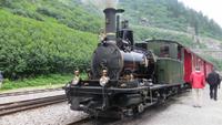 207 Fahrt mit der Furka-Dampfbahn