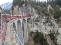 009 Fahrt mit dem Bernina-Express - Landwasserviadukt003 Fahrt mit dem Bernina-Express - Landwasserviadukt
