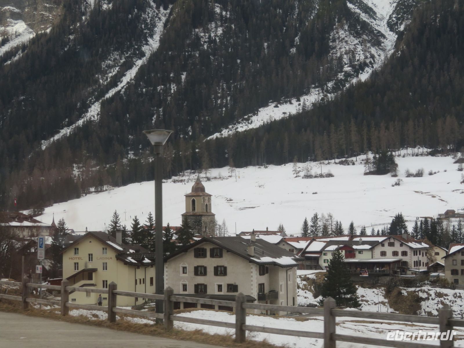 012 Fahrt mit dem Bernina-Express - Bergün