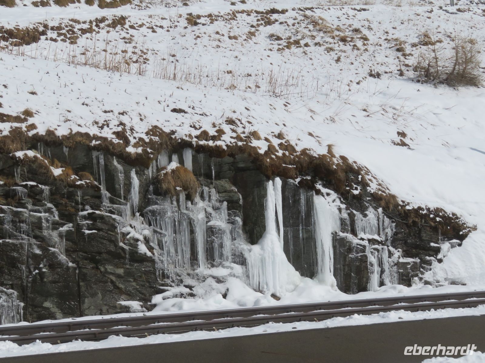 038 Fahrt mit dem Bernina-Express - Stopp Alp Grüm