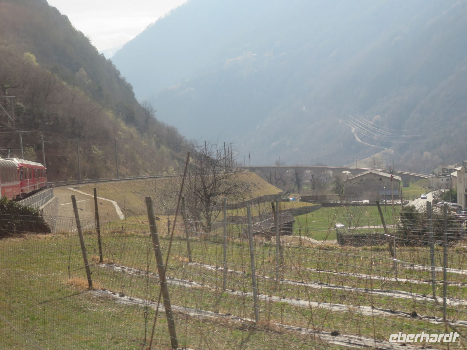 048 Fahrt mit dem Bernina-Express - Kreisviadukt Brusio
