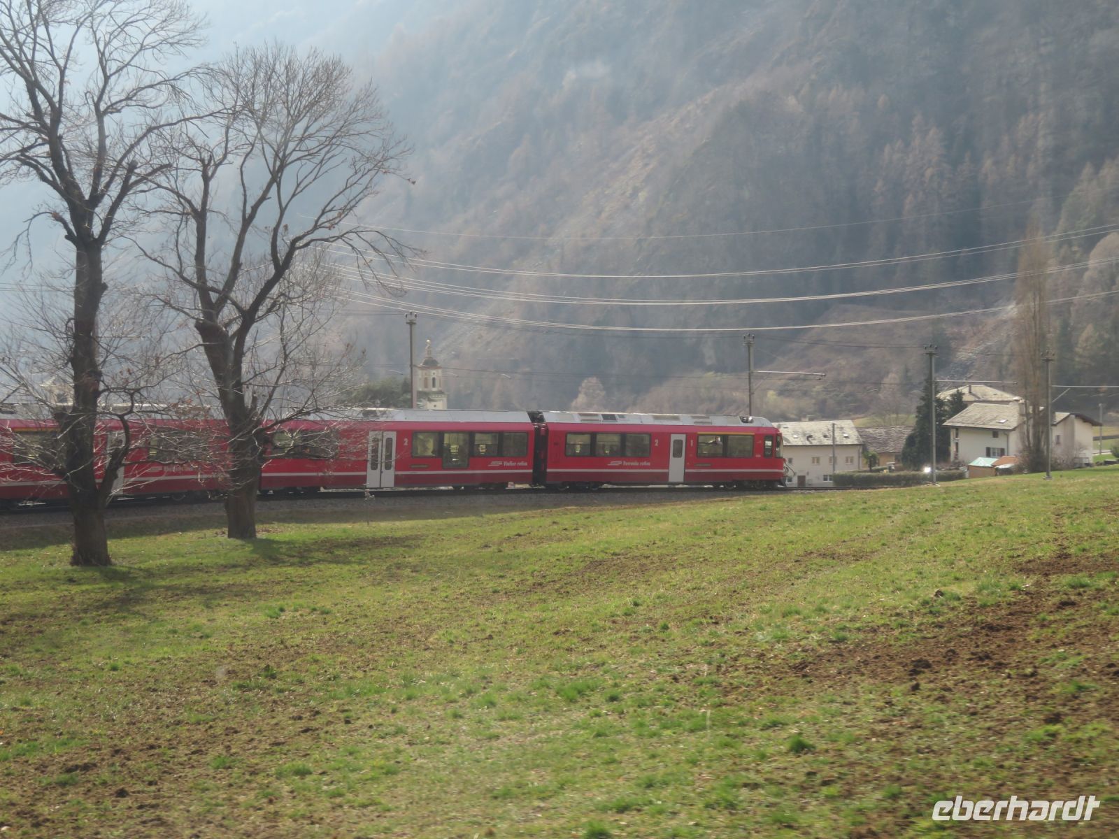 050 Fahrt mit dem Bernina-Express - Kreisviadukt Brusio