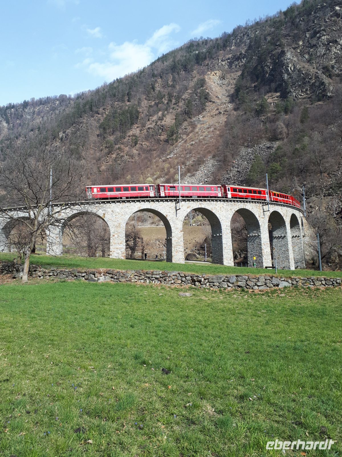 059.2 Rückfahrt von Tirano - Kreisviadukt Brusio