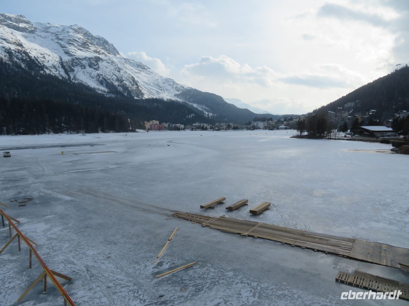 083 St. Moritz - der zugefrorene See