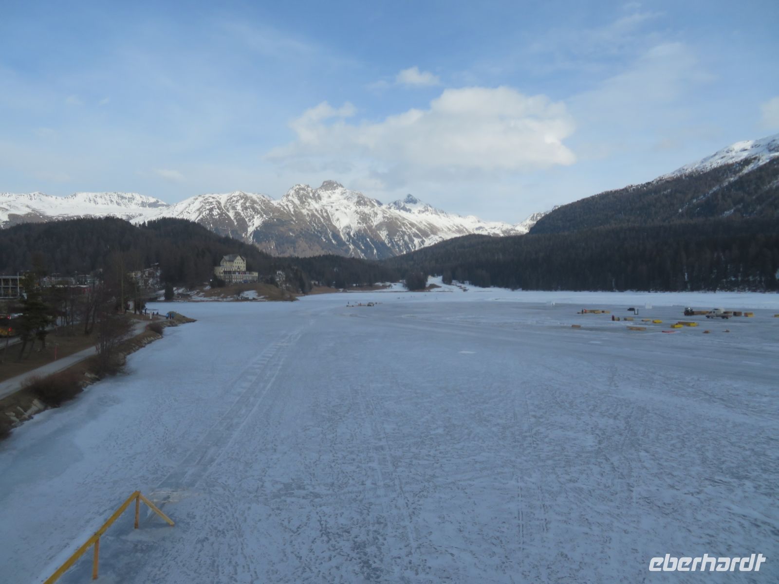 085 St. Moritz - der zugefrorene See