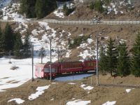 121 Fahrt mit der Arosabahn von Chur nach Arosa 