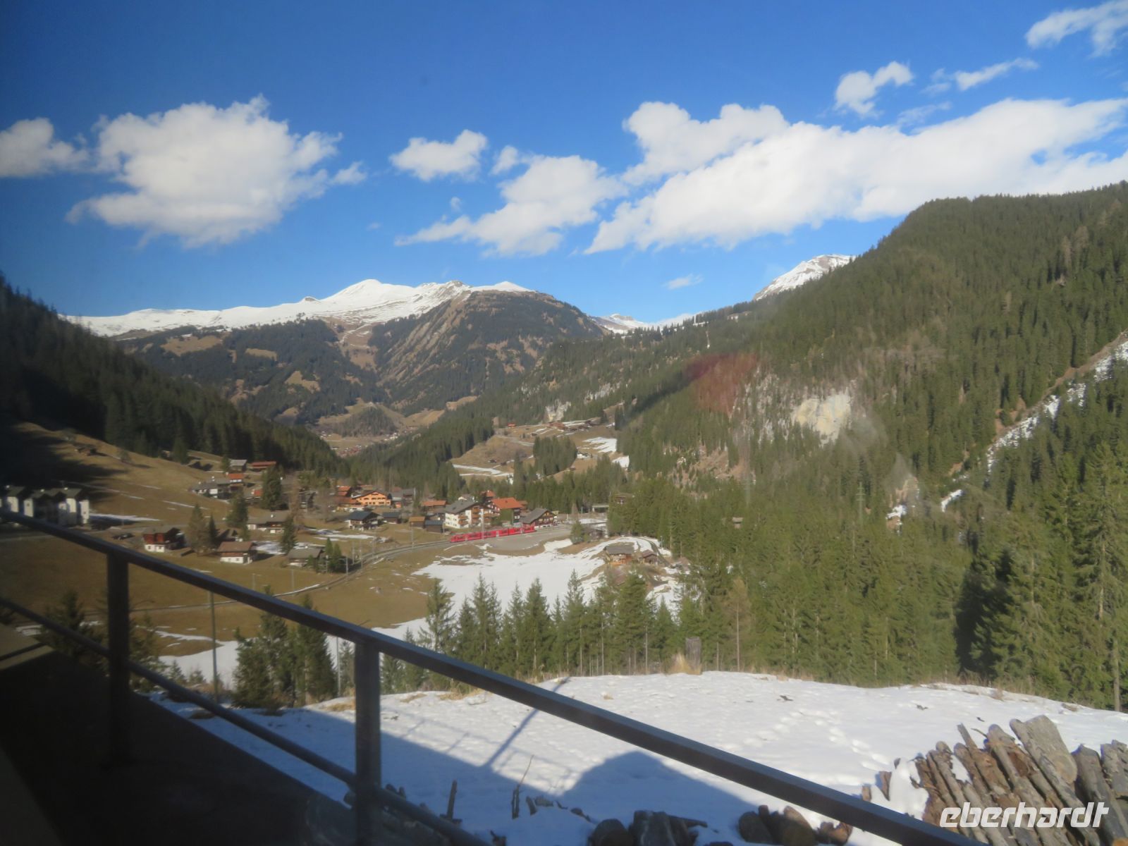 148 Rückfahrt mit der  Arosabahn nach Chur