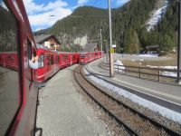 151 Rückfahrt mit der  Arosabahn nach Chur