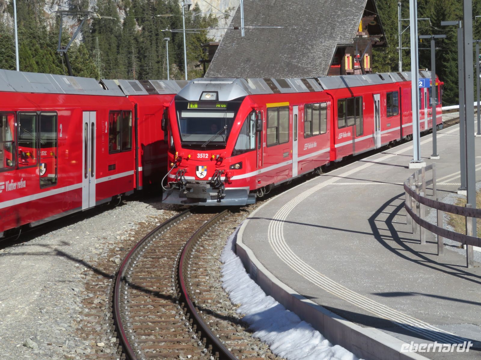 152 Rückfahrt mit der  Arosabahn nach Chur