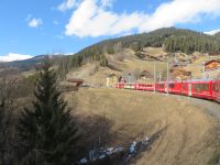 153 Rückfahrt mit der  Arosabahn nach Chur