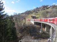 165 Rückfahrt mit der  Arosabahn nach Chur