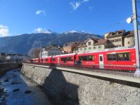 171 Rückfahrt mit der  Arosabahn nach Chur