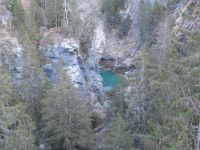 176 Rückfahrt nach Chur Tiefencastel - Stopp am Solis-Viadukt