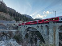 184.2 Rückfahrt nach Chur Tiefencastel - Stopp am Solis-Viadukt
