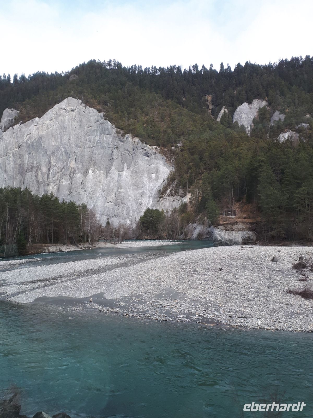 188.1 Fahrt mit dem Glacier-Express - Rheinschlucht