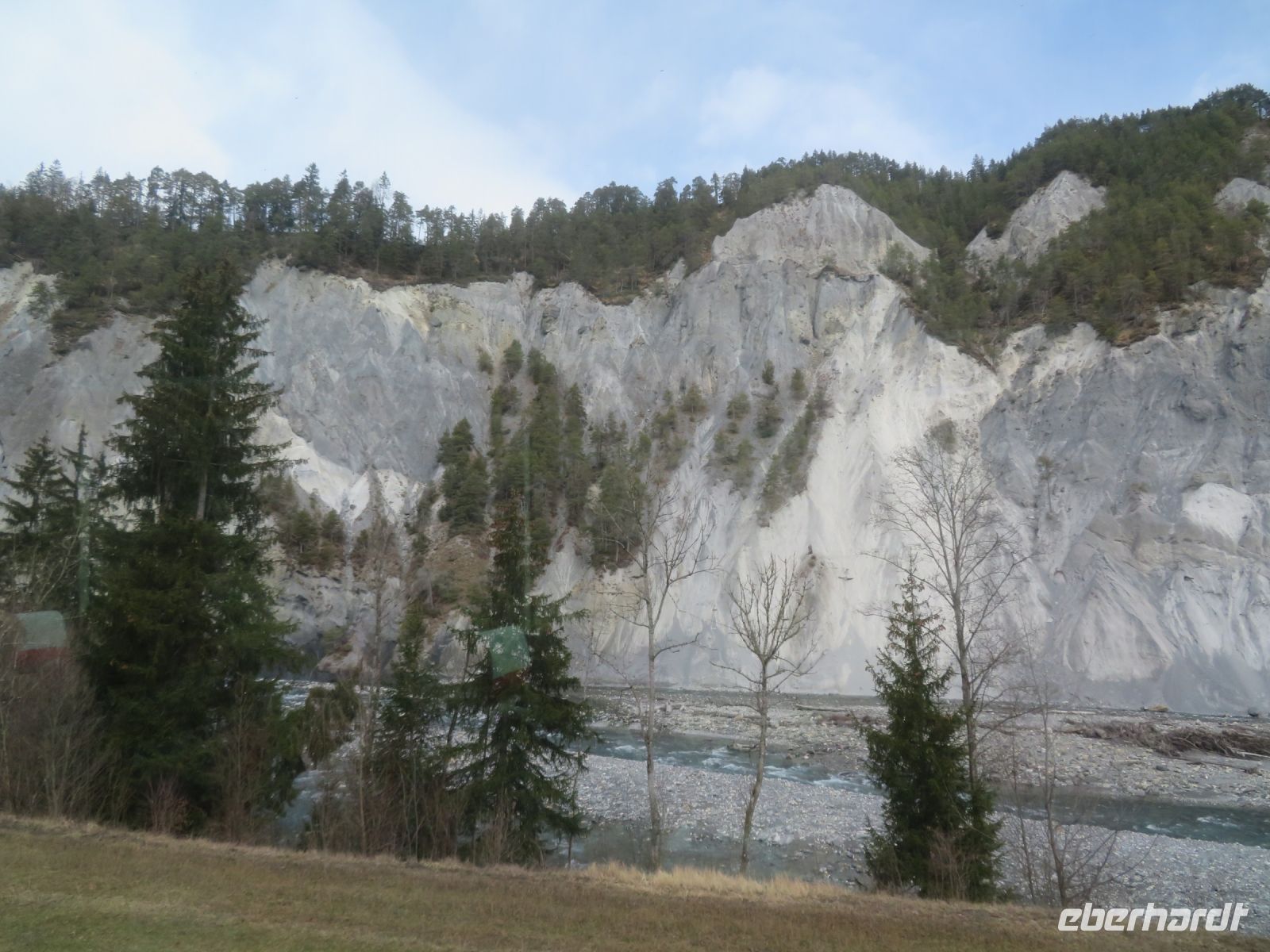 200 Fahrt mit dem Glacier-Express - Rheinschlucht