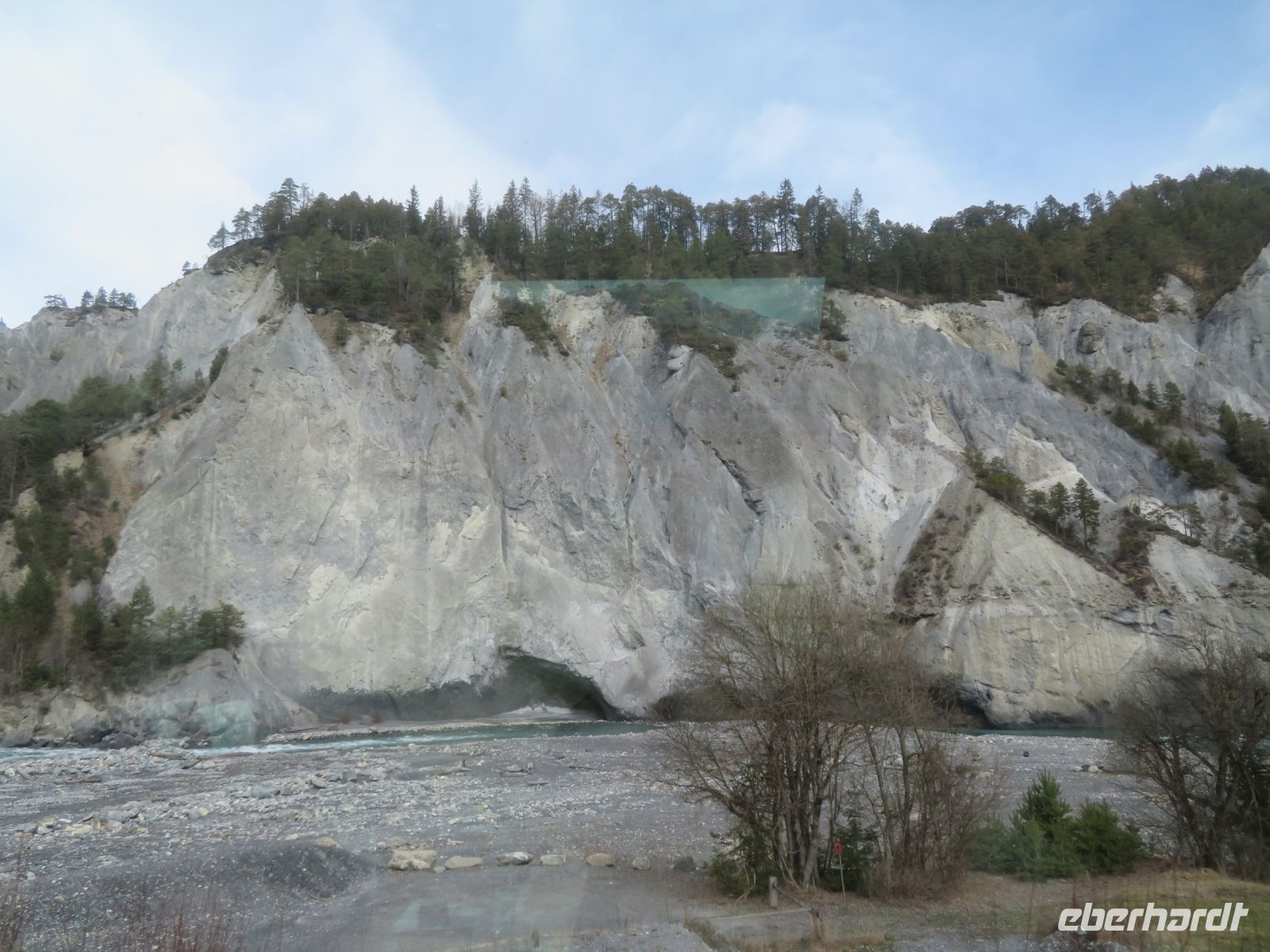201 Fahrt mit dem Glacier-Express - Rheinschlucht