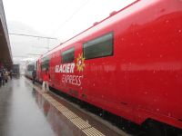 212 Fahrt mit dem Glacier-Express - Ankunft in Andermatt